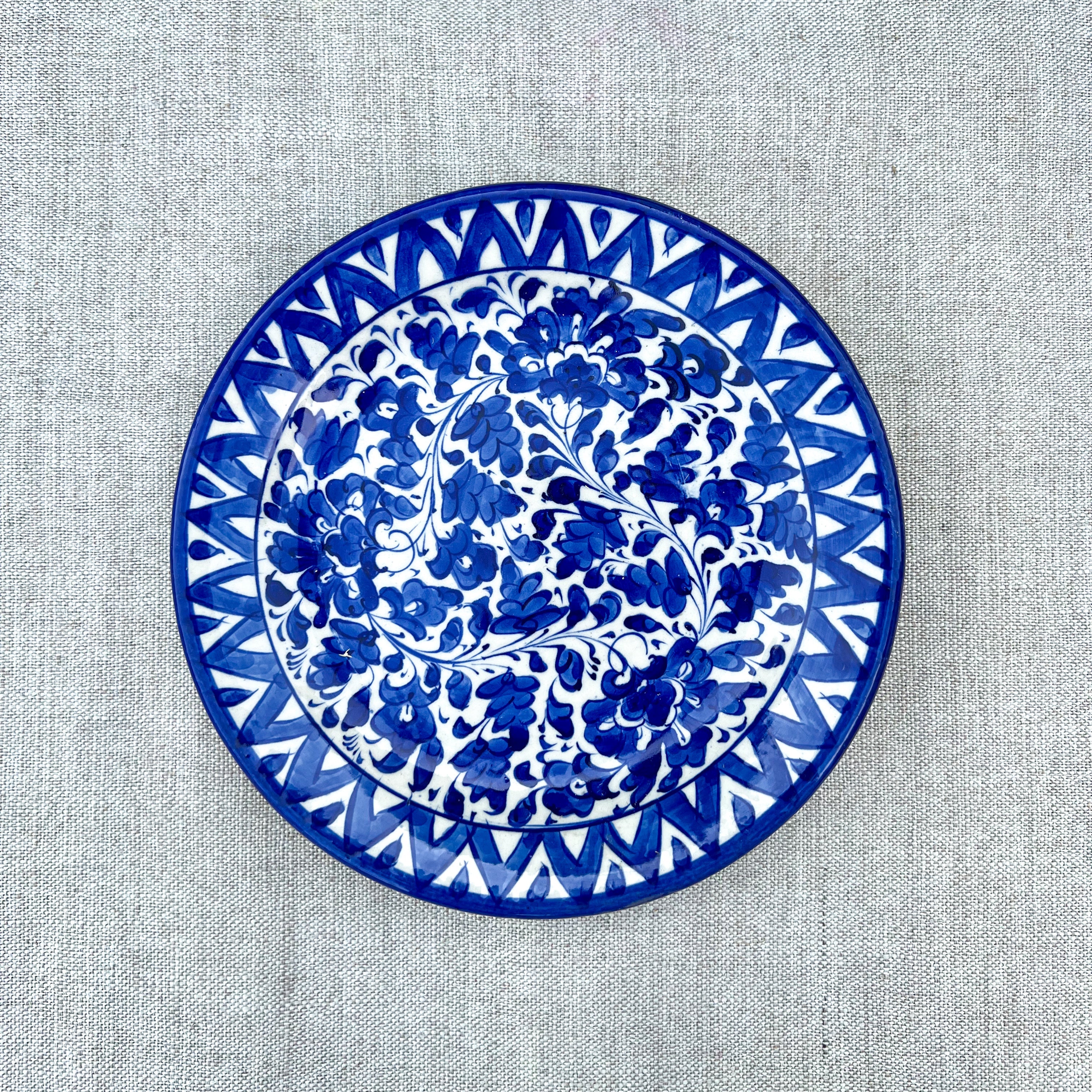 Navy Nectar Quarter Plate